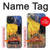 S0929 Van Gogh Café Terrasse Etui Coque Housse pour iPhone 15