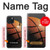 S0980 Le basket-ball Etui Coque Housse pour iPhone 15