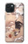 S1332 Ito Jakuchu Coq Etui Coque Housse pour iPhone 15
