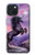 S1461 Licorne Fantaisie Cheval Etui Coque Housse pour iPhone 15