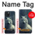 S1516 Loup blanc Etui Coque Housse pour iPhone 15
