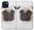 S1852 Chien carlin Etui Coque Housse pour iPhone 15