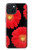 S2478 fleur rouge Daisy Etui Coque Housse pour iPhone 15