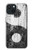 S2489 Yin Yang Bois imprimé graphique Etui Coque Housse pour iPhone 15