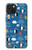 S2572 Motif Marin Penguin Etui Coque Housse pour iPhone 15