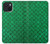 S2704 Vert poisson échelle motif graphique Etui Coque Housse pour iPhone 15