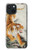 S2751 Tigre Peinture Pinceau chinois Etui Coque Housse pour iPhone 15