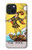 S2810 Carte Tarot Le Fou Etui Coque Housse pour iPhone 15