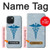 S2815 Symbole médical Etui Coque Housse pour iPhone 15