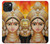 S2953 Devi Kanaka Durga Mata Etui Coque Housse pour iPhone 15