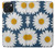 S3009 Daisy bleu Etui Coque Housse pour iPhone 15