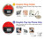 S3204 Rouge Cassette Recorder graphique Etui Coque Housse pour iPhone 15