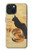 S3229 Affiche de chat millésimé Etui Coque Housse pour iPhone 15