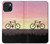 S3252 vélo Coucher de soleil Etui Coque Housse pour iPhone 15
