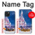 S3282 Château de Santa Noël Etui Coque Housse pour iPhone 15