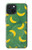 S3286 Motif banane Etui Coque Housse pour iPhone 15