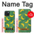 S3286 Motif banane Etui Coque Housse pour iPhone 15