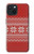 S3384 Motif d'hiver sans couture tricot Etui Coque Housse pour iPhone 15