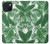 S3457 Papier Palm Monstera Etui Coque Housse pour iPhone 15