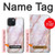 S3482 Imprimer Graphique marbre rose Etui Coque Housse pour iPhone 15