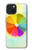 S3493 citron coloré Etui Coque Housse pour iPhone 15
