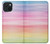 S3507 Coloré Arc-en-ciel pastel Etui Coque Housse pour iPhone 15