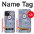 S3537 Motif marocain Mosaïque Etui Coque Housse pour iPhone 15
