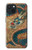 S3541 Peinture Dragon Nuage Etui Coque Housse pour iPhone 15