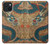 S3541 Peinture Dragon Nuage Etui Coque Housse pour iPhone 15