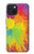 S3675 Tâche de couleur Etui Coque Housse pour iPhone 15