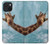 S3680 Girafe de sourire mignon Etui Coque Housse pour iPhone 15