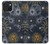 S3702 Lune et soleil Etui Coque Housse pour iPhone 15