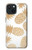 S3718 Ananas sans soudure Etui Coque Housse pour iPhone 15