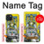 S3739 Carte de tarot le char Etui Coque Housse pour iPhone 15