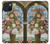 S3749 Vase de fleurs Etui Coque Housse pour iPhone 15