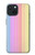 S3849 Couleurs verticales colorées Etui Coque Housse pour iPhone 15