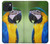 S3888 Ara Visage Oiseau Etui Coque Housse pour iPhone 15