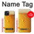 S0328 Verre de bière Etui Coque Housse pour iPhone 15 Plus
