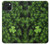 S0358 Feuille de trèfle Etui Coque Housse pour iPhone 15 Plus