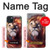 S0691 Peinture Leo Etui Coque Housse pour iPhone 15 Plus