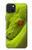 S0785 Serpent vert Etui Coque Housse pour iPhone 15 Plus