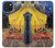 S0929 Van Gogh Café Terrasse Etui Coque Housse pour iPhone 15 Plus