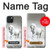 S0932 Cheval Blanc Etui Coque Housse pour iPhone 15 Plus