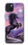 S1461 Licorne Fantaisie Cheval Etui Coque Housse pour iPhone 15 Plus