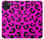 S1850 Motif rose Léopard Etui Coque Housse pour iPhone 15 Plus
