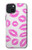 S2214 Bisous Lèvres roses Etui Coque Housse pour iPhone 15 Plus