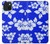 S2244 Motif Hawai Hibiscus Bleu Etui Coque Housse pour iPhone 15 Plus