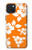 S2245 Hawai Hibiscus Motif orange Etui Coque Housse pour iPhone 15 Plus