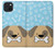 S2669 Mignon os chien pattes Dessin animé Etui Coque Housse pour iPhone 15 Plus