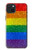S2683 Arc en ciel Fierté LGBT Drapeau Etui Coque Housse pour iPhone 15 Plus
